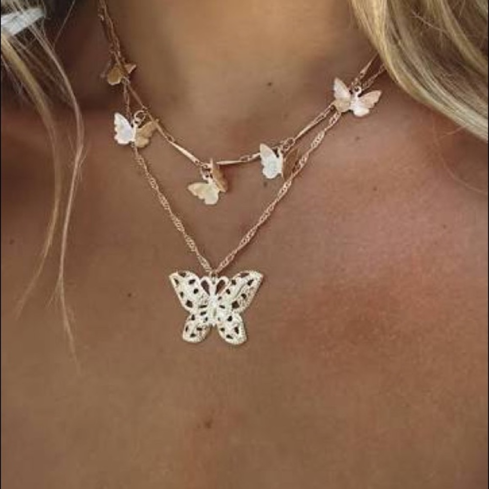Butterfly necklace